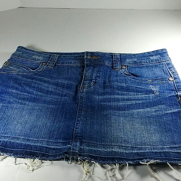 Lei Denim Mini Skirt. - Picture 1 of 5